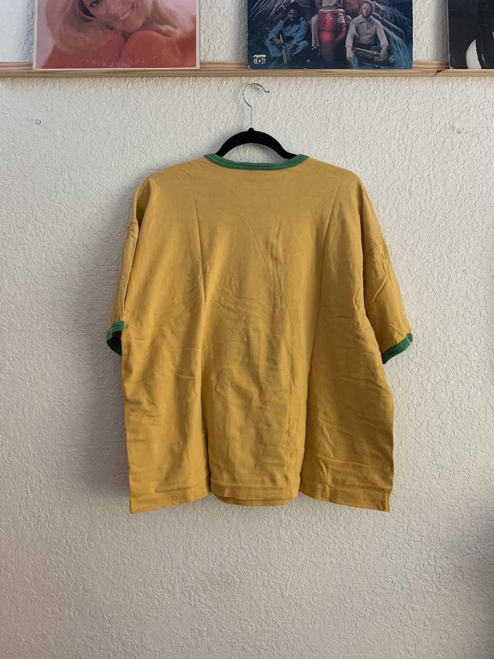 Nike Vintage Yellow/Green Nike Tee/T-Shirt - image 3