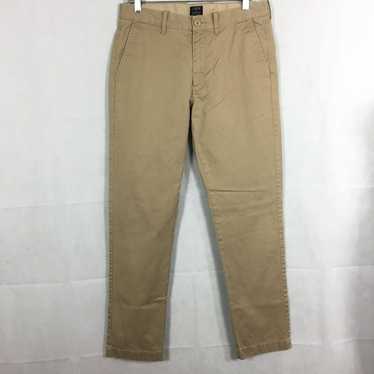 J.Crew J. Crew Men's Khaki Sutton Straight Fit Pa… - image 1