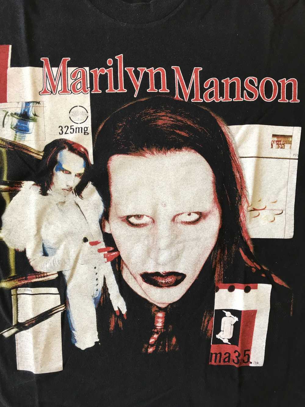Screen Stars × Vintage Vintage Marilyn Manson boo… - image 3