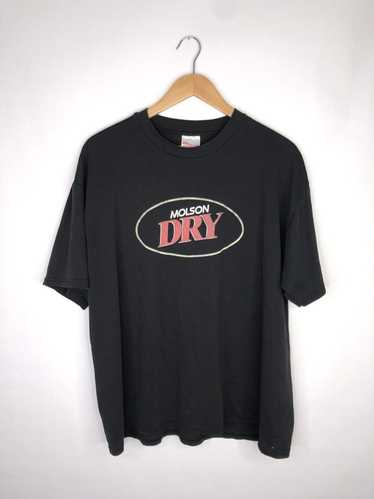 Streetwear × Vintage Vintage Molson Dry T Shirt 90