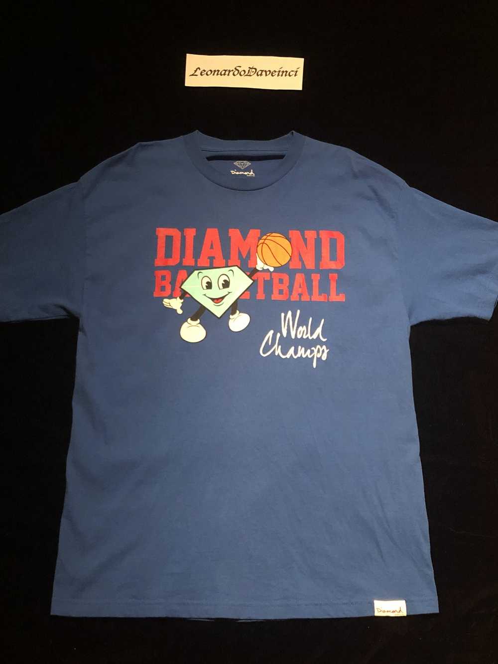 Philadelphia 76ers Diamond Supply Co. Space Jam Collab T-Shirt – Royal