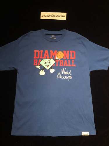 Pantone294 La County Diamond Cities Blue T-Shirt Medium