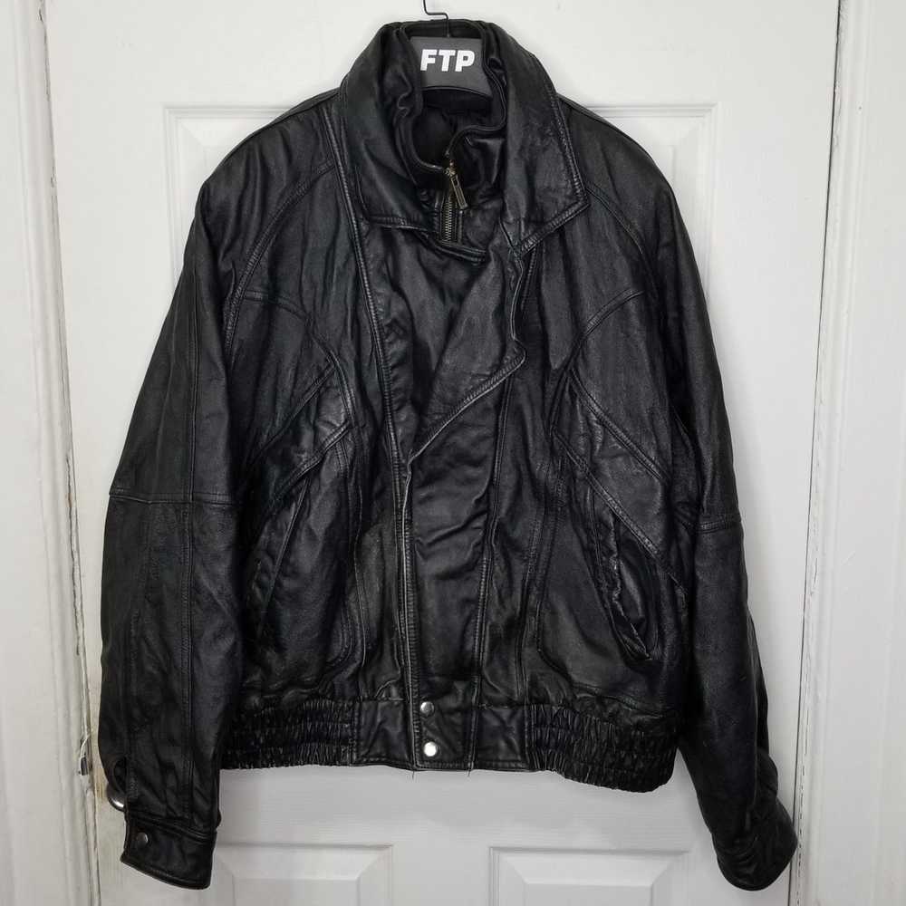 Leather Jacket × Streetwear × Wilsons Leather Wil… - image 1