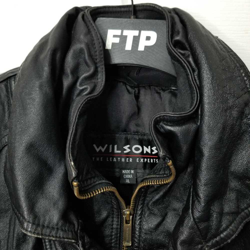 Leather Jacket × Streetwear × Wilsons Leather Wil… - image 3