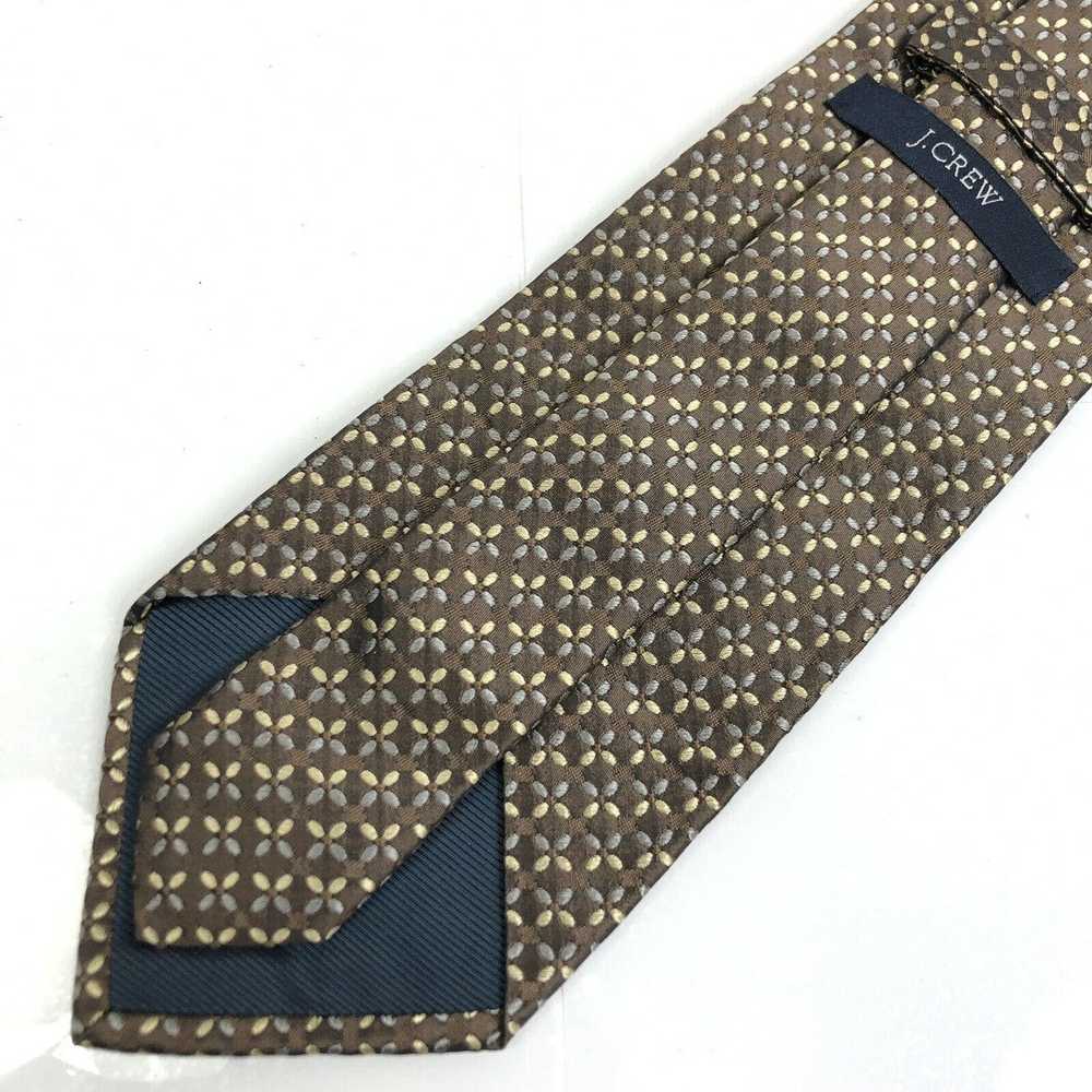 J.Crew J. CREW Macclesfield Flower Tie Brown Beig… - image 3