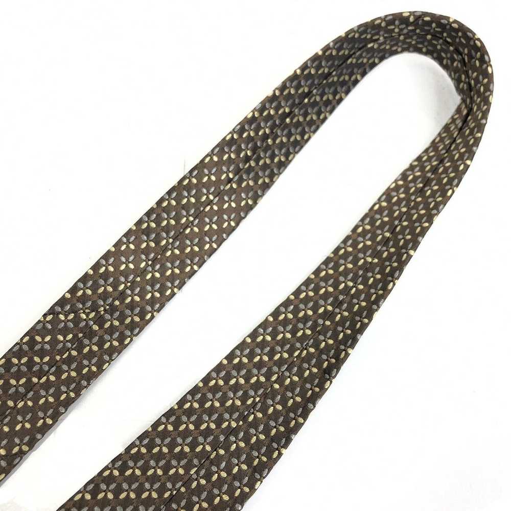 J.Crew J. CREW Macclesfield Flower Tie Brown Beig… - image 5