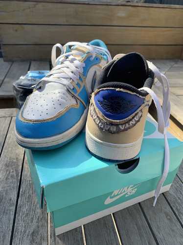 Custom × Nike SB Air Jordan Low QS Desert Ore