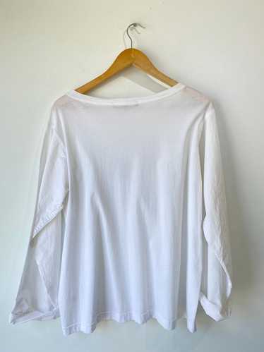 Sofie D'Hoore White Long Sleeve Cotton Top