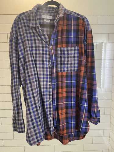 Japanese Brand × Streetwear × Vintage Flannel