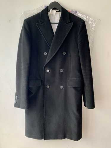 Calvin Klein 205W39NYC Black Velvet Overcoat