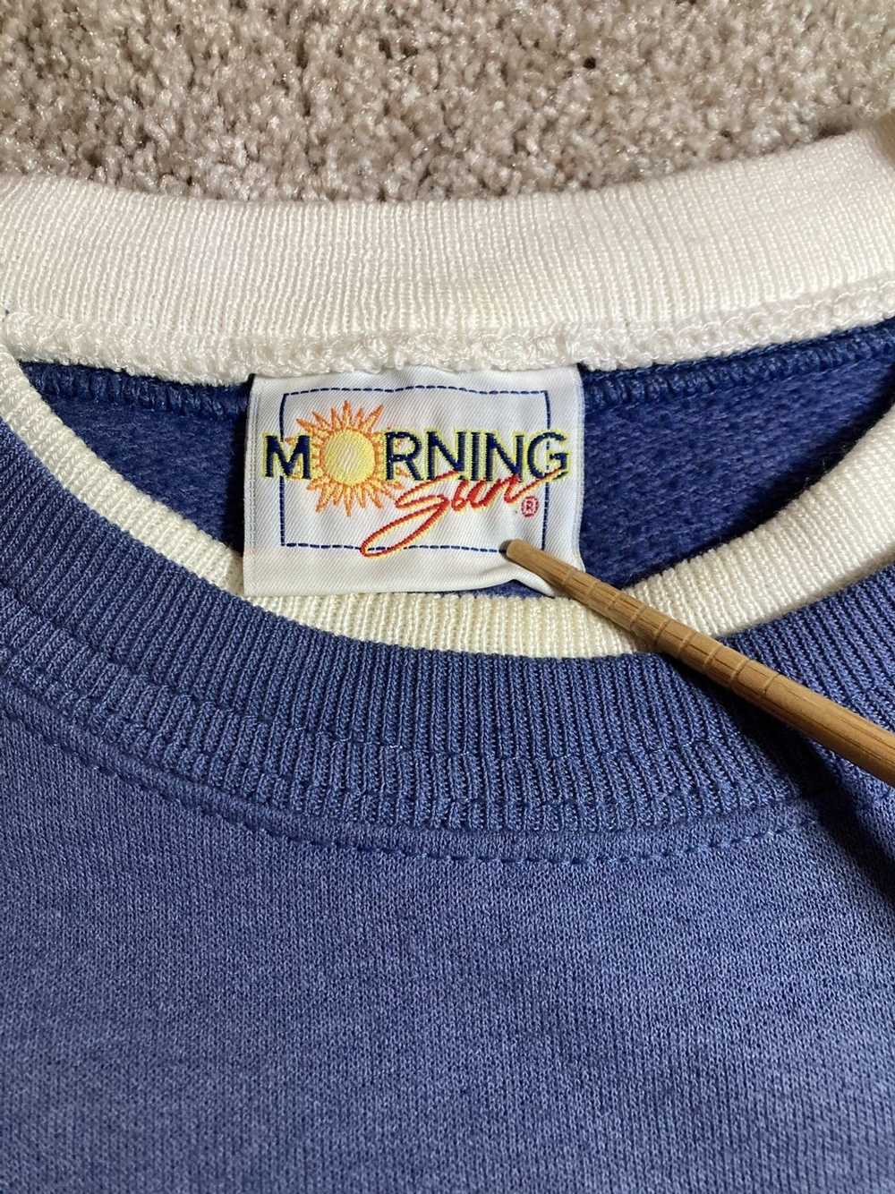 Vintage Vintage 90s Morning Sun Crewneck Sweatshi… - image 3