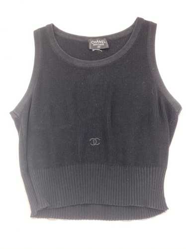 Chanel Ribbed Crop Top