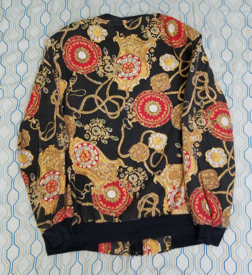 Bomber Jacket × Designer × Vintage Vintage 90s Ch… - image 2