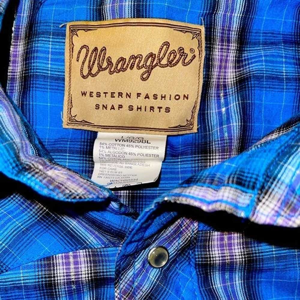 Wrangler Vintage Wrangler Mens Shirt Cowboy Weste… - image 2