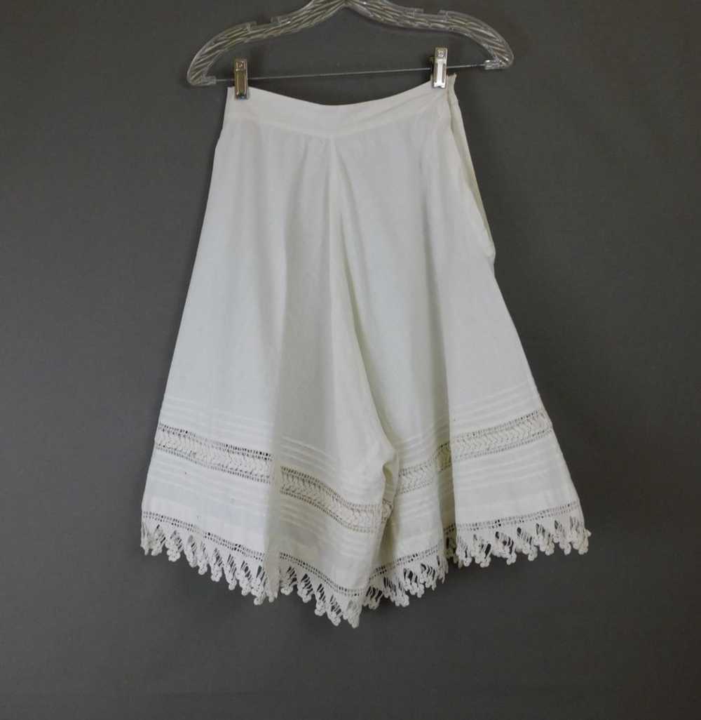 Vintage Edwardian Bloomers with Wide Legs, 1900s … - image 2