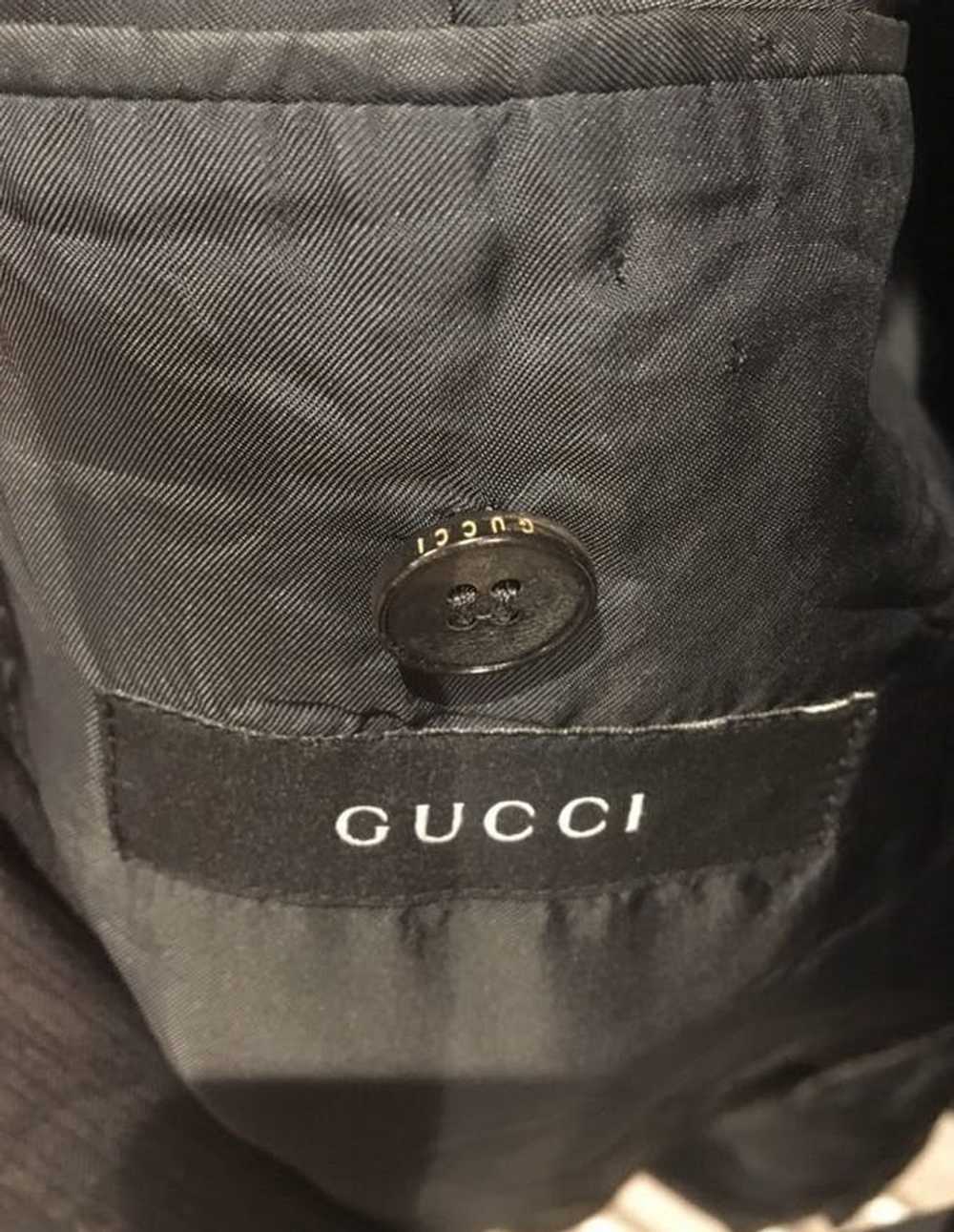 Gucci Wool Striped Blazer - image 5