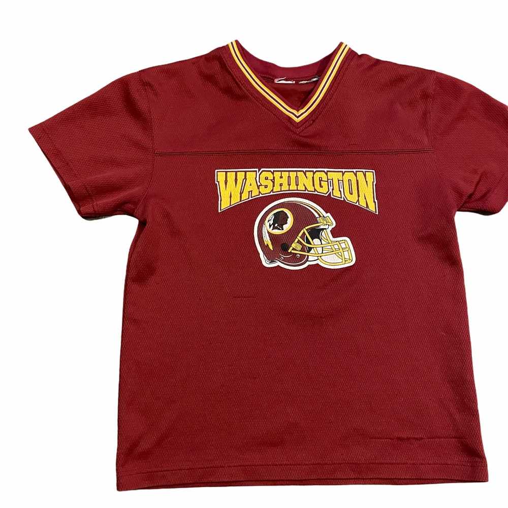 Vintage 90s VTG Washington Redskins Jersey Shirt … - image 2