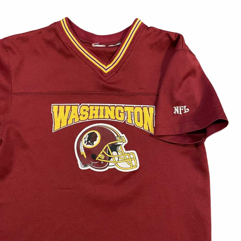 Vintage 90s VTG Washington Redskins Jersey Shirt … - image 5