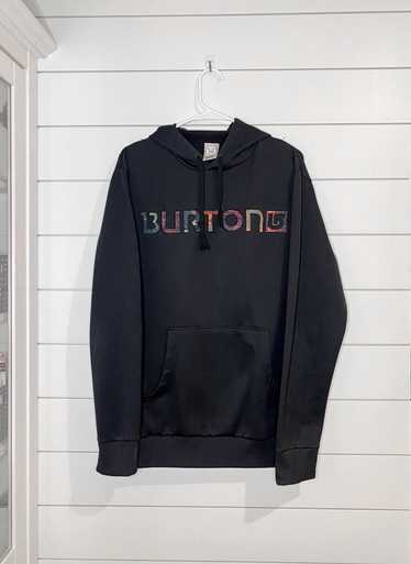Burton Burton dry ride black embroidered hoodie