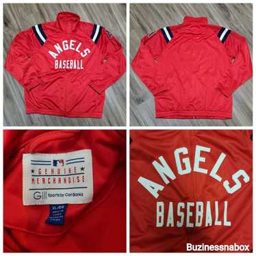 Authentic Majestic Los Angeles Angels Baseball Jacket RN#53157