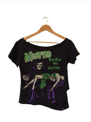 Vintage Misfits Pushead Concert T Shirt 90s Black Large – Black