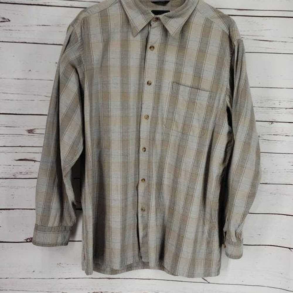 Other Woods & Gray plaid XL button down shirt - image 2