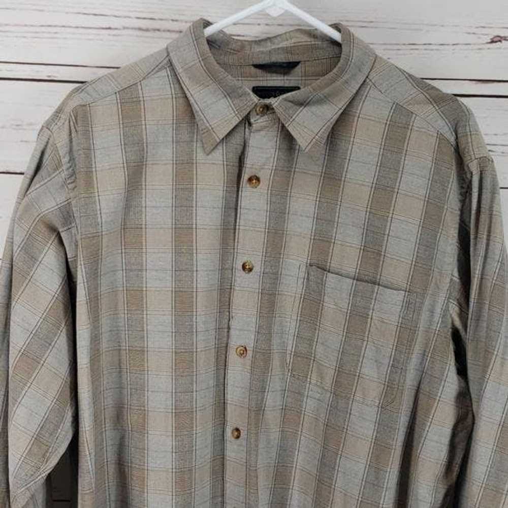 Other Woods & Gray plaid XL button down shirt - image 3