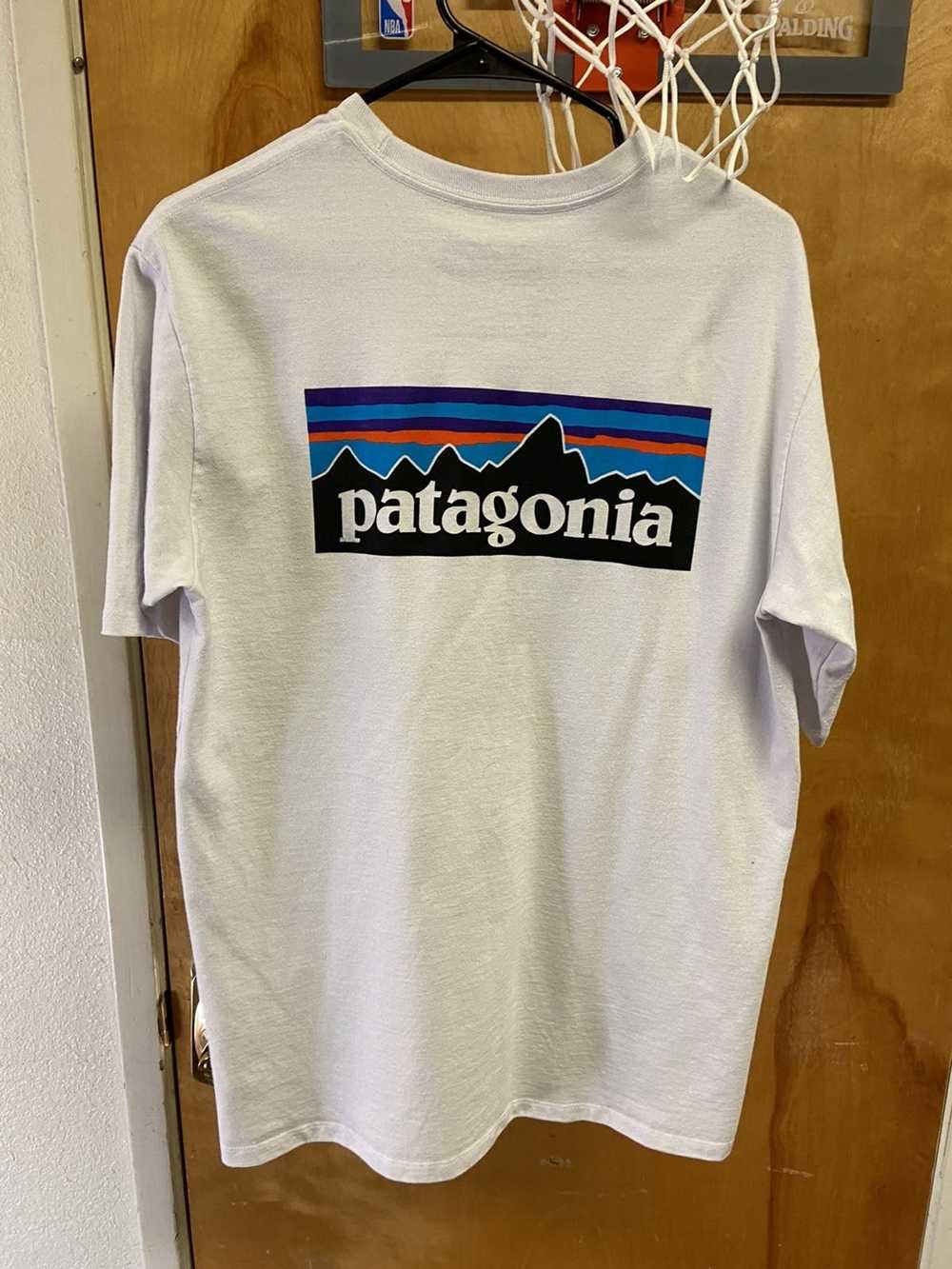 Patagonia Patagonia logo white tee - Gem