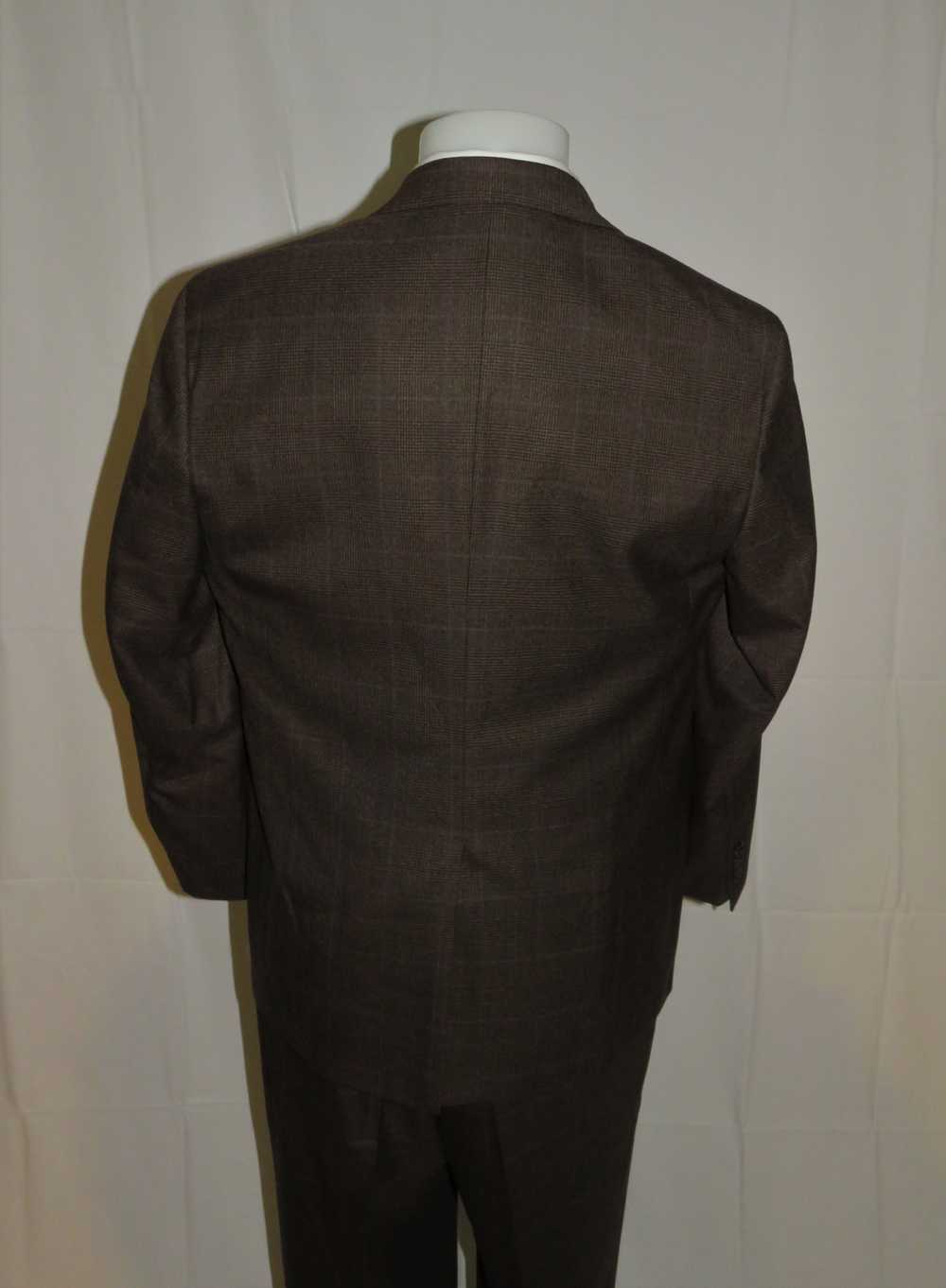 Southwick Recent Brown Glen Plaid Flannel Weight … - image 8