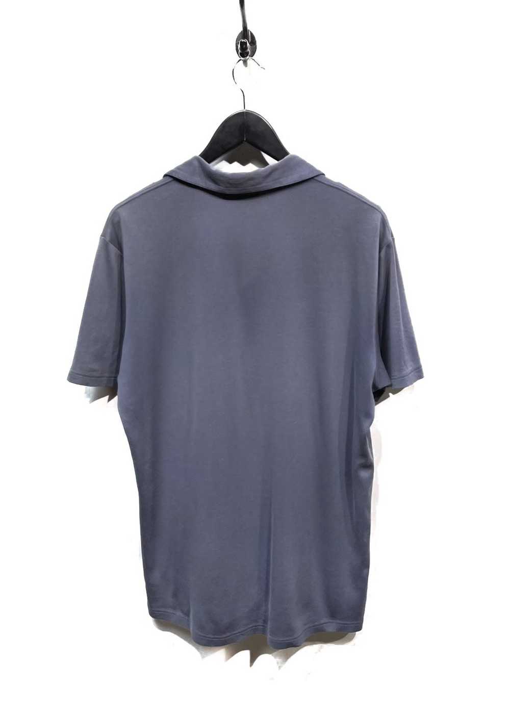 Prada Prada Linea Rossa Steel Grey Polo Shirt - image 5