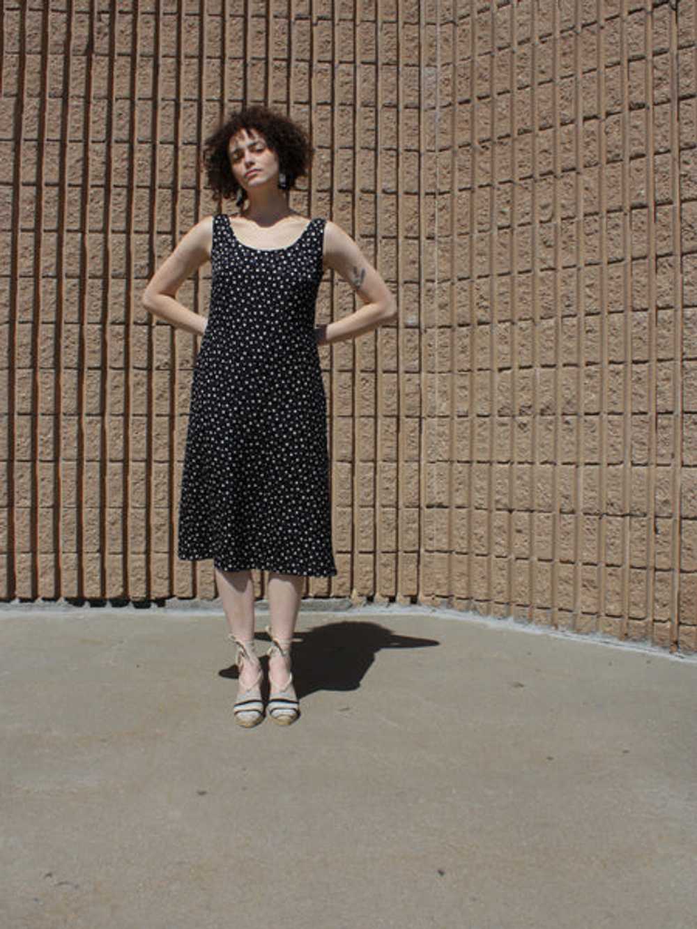 Escada Polka Dot Silk Dress - image 2