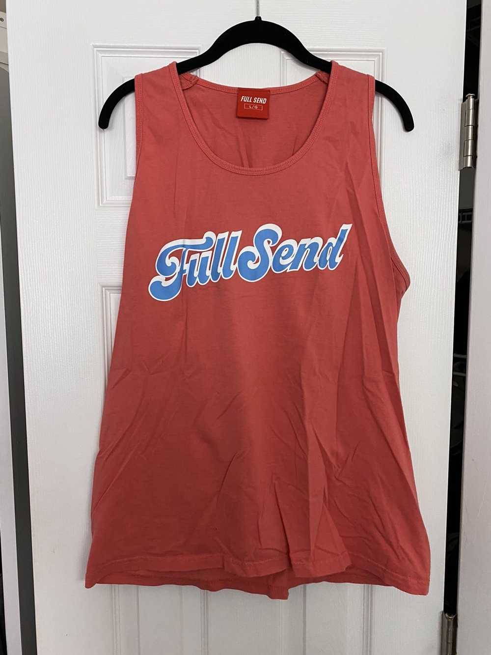 Full Send by Nelk Boys FullSend Cursive Tank - image 1