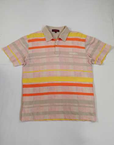 Kenzo Kenzo golf stripe polo shirt - image 1