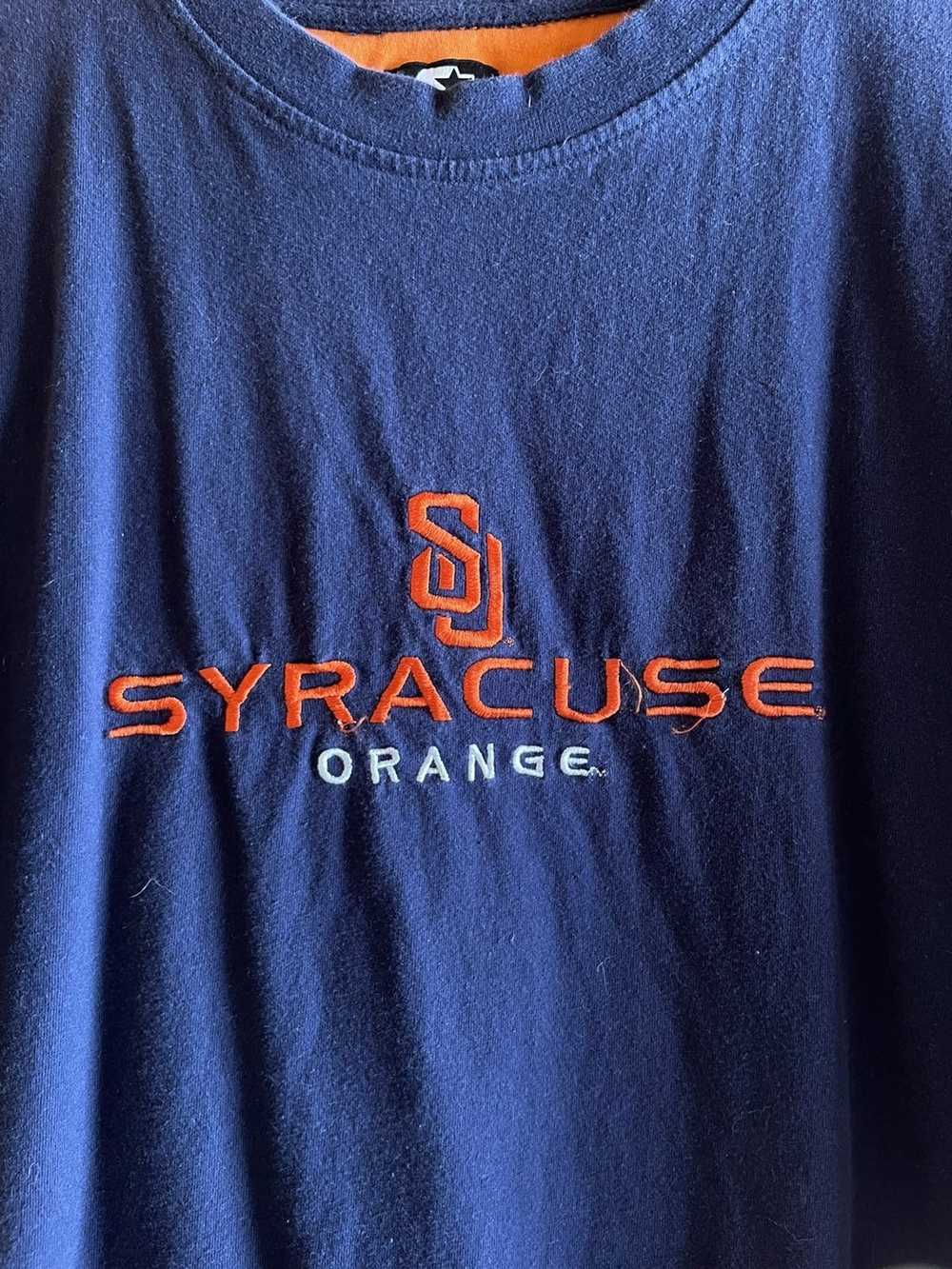 Collegiate × Starter Vintage 90s Syracuse t shirt… - image 2