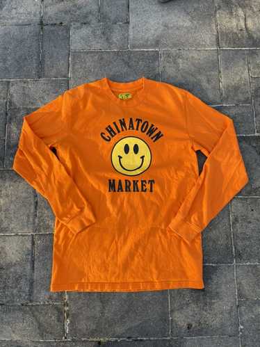 Market Chinatown Market Smiley Orange Long Sleeve… - image 1