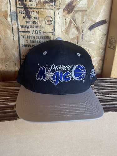 VERY RARE Vintage ORLANDO MAGIC NBA Snapback Hat Cap BIG LOGO ATHLETIC  Graffiti 