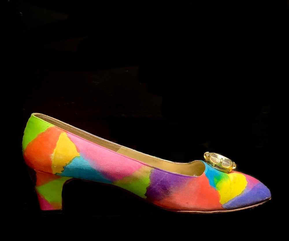 1960s Rainbow Jewel Heels - image 2
