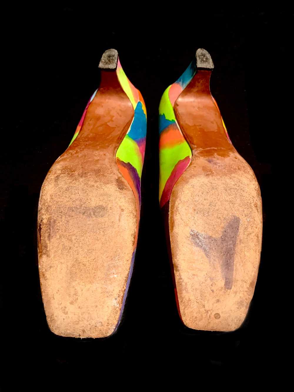1960s Rainbow Jewel Heels - image 3