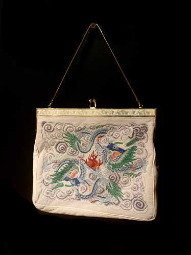 1960s Chinese Dragon purse - image 1