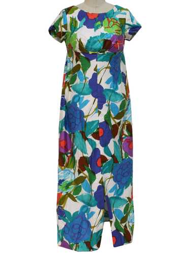 1960's Alice Mod Hawaiian Maxi Dress - image 1