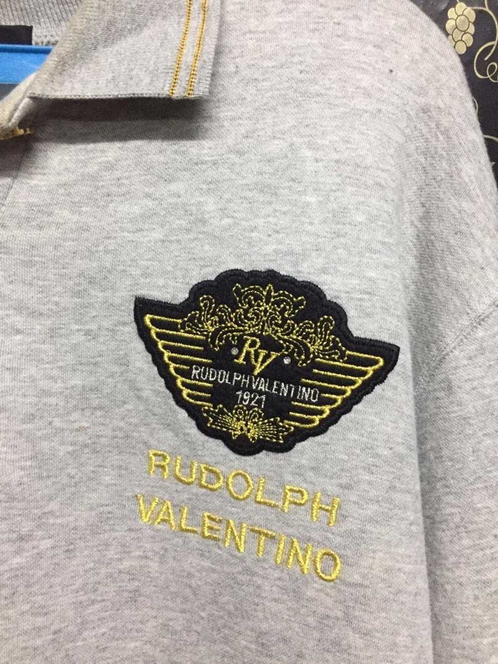 Valentino Rudolph Valentino embroidered logo half… - image 6