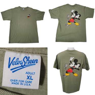 Mickey Mouse × Velva Sheen × Very Rare VTG 80s Dis