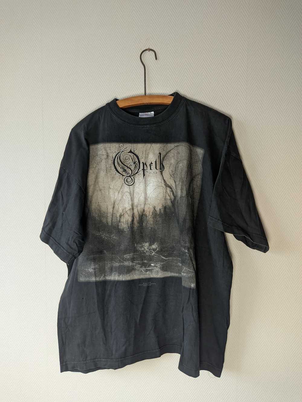 Band Tees × Rock T Shirt × Vintage Opeth 2001 Bla… - image 1