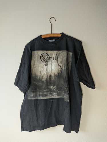 Band Tees × Rock T Shirt × Vintage Opeth 2001 Blac