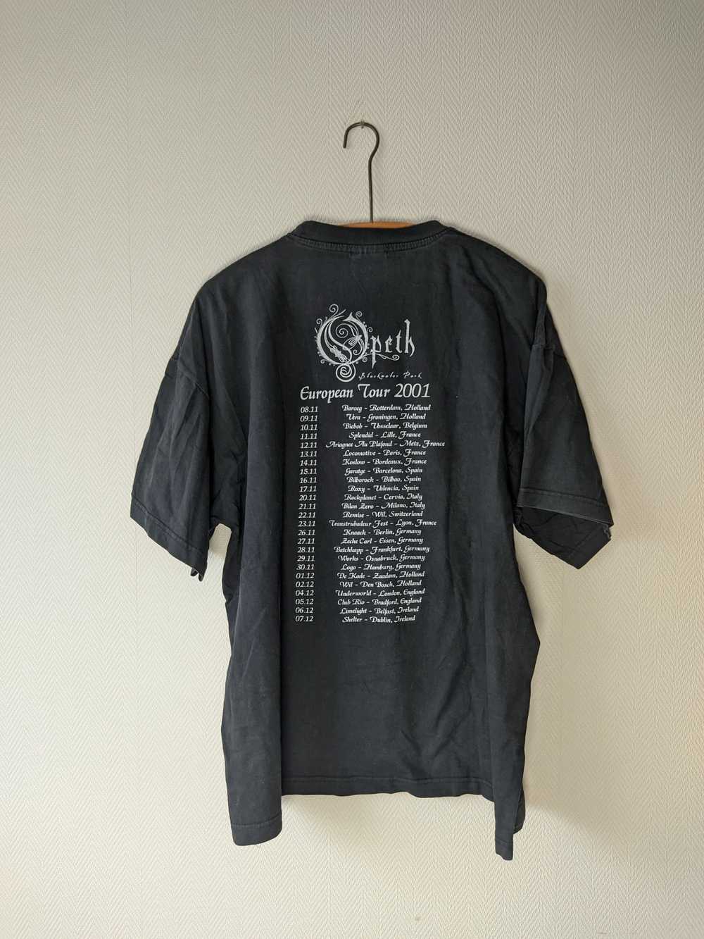 Band Tees × Rock T Shirt × Vintage Opeth 2001 Bla… - image 6