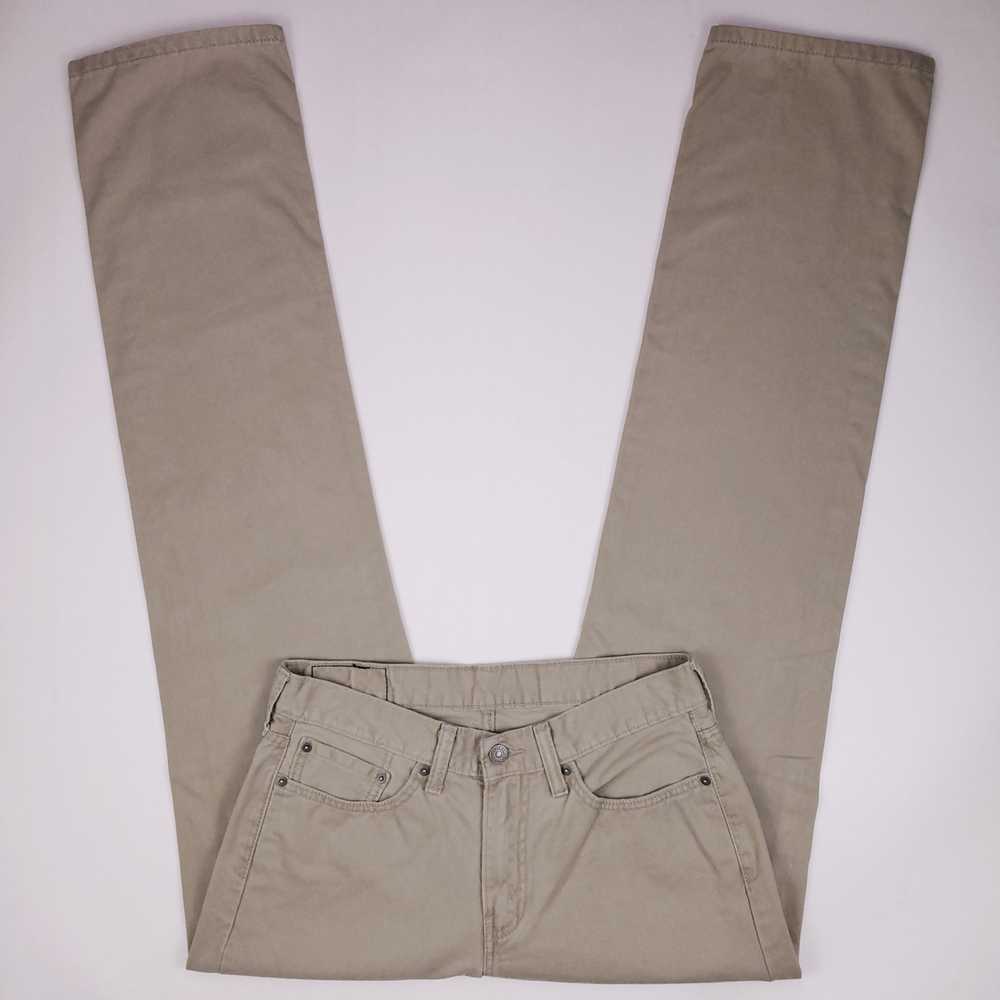 Levi's Levis 514 Jeans Tan 32x35 Mens Size Cotton… - image 2