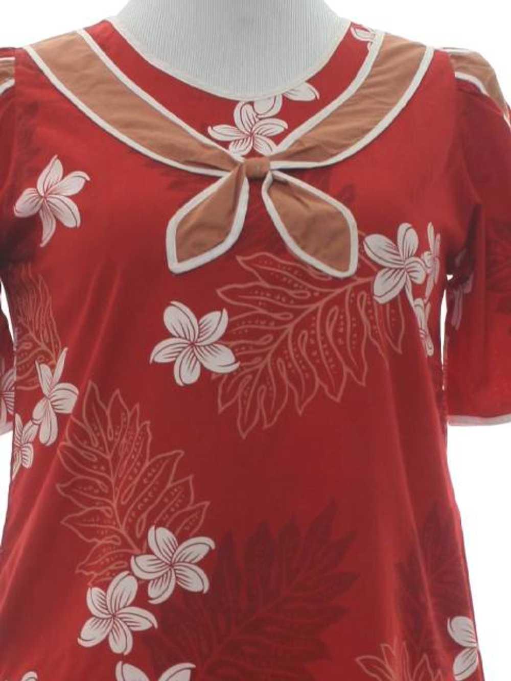 1960's A-Line Hawaiian Dress - image 2