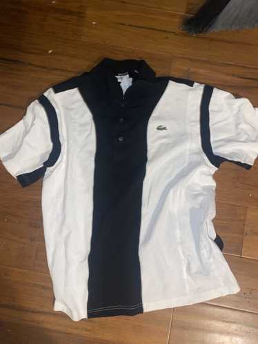 Lacoste Black and white Lacoste polo