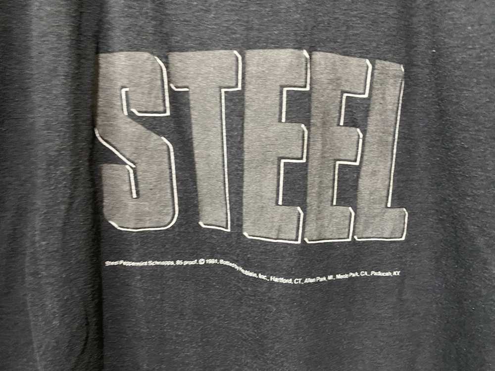 Vintage Vintage 1981 Steel Shirt - image 4