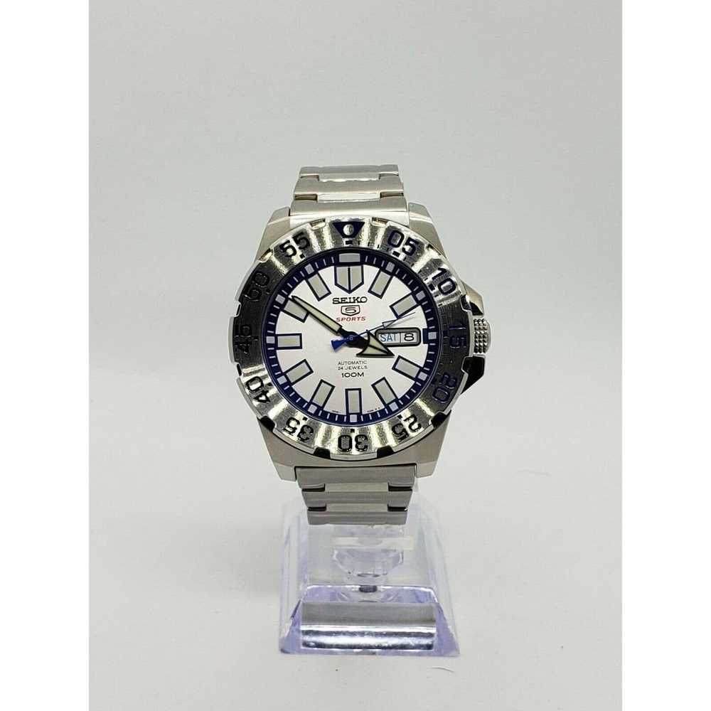 Seiko SEIKO 5 Ice Monster 4R36-02T0 Automatic Wat… - image 2